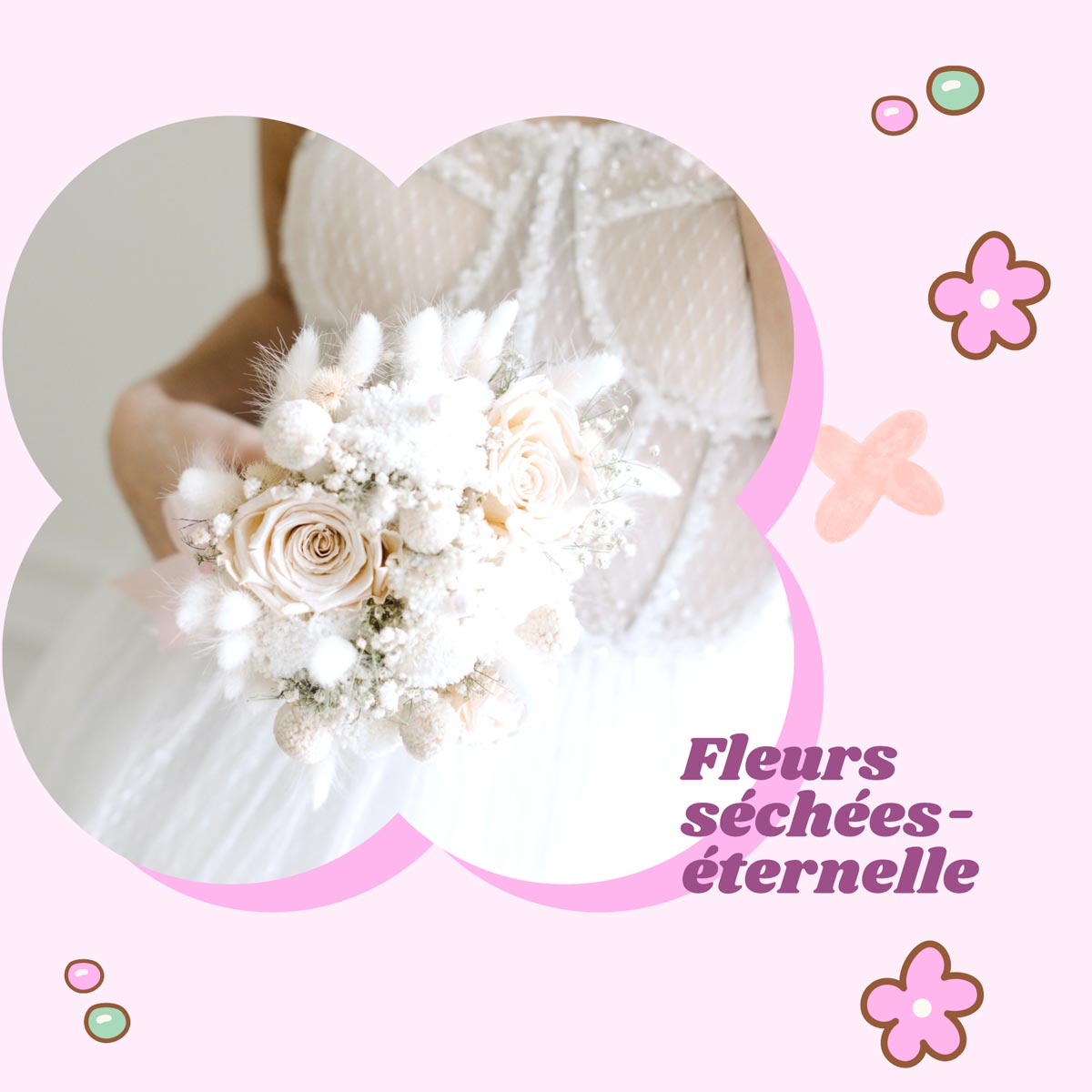 creez bouquet de fleurs